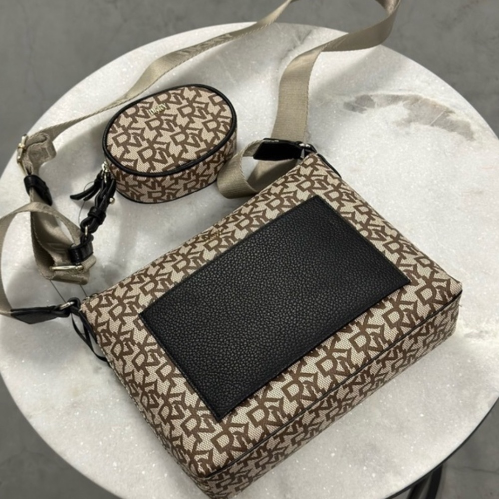 DKNY crossbody bag with accessories